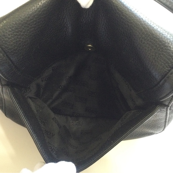 Michael Kors Pebble Leather Saddle Crossbody - Picture 9 of 11